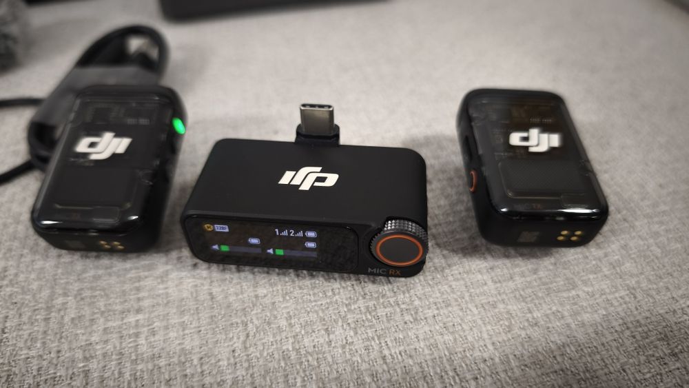 Set lavaliere Dji Mic 2 ca nou in cutie