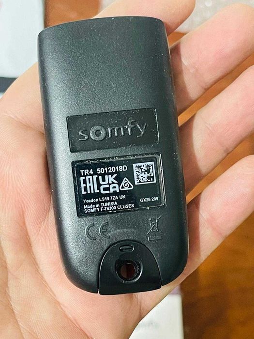 Telecomandă Somfy Keytis 4 RTS 1841025