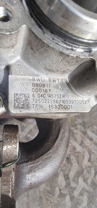 Turbo Turbina Vw Skoda Audi 1.0TSI CHZ cod 04C145702R