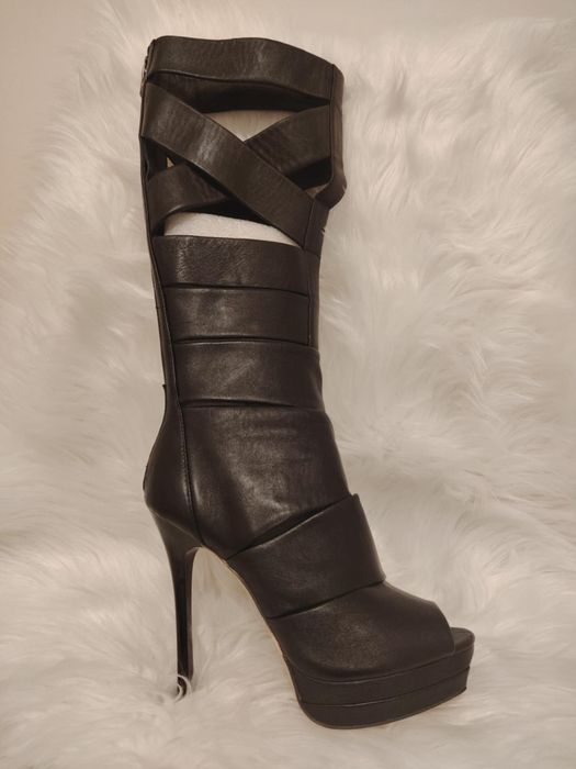 Летни ботуши от естествена кожа