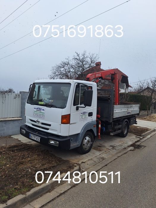 Servicii Camion + Macara Basculabil