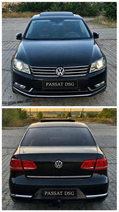 Vw Passat B7 1.4 TSI cu GAZ / DSG / Trapa / Piele