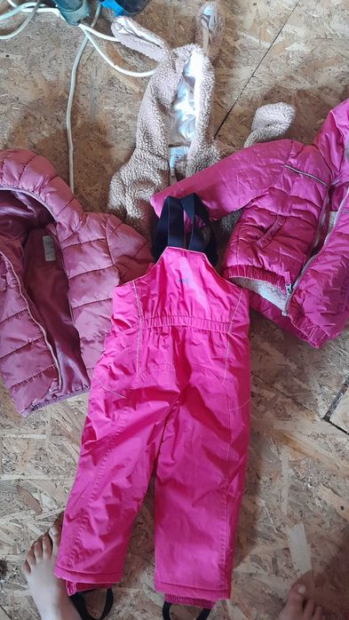 Lot iarna 92-98, format din 2 gecute 92,o salopeta 92 si o gecuta 98
