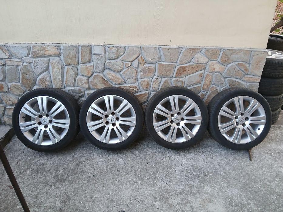 Оригинални Алуминиеви джанти 17цола за Opel Meriva.astra.zafira.vectra .Meriva.corsa OPC.5×110.Alfa Romeo. Saab.