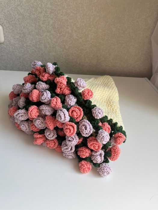 Продам Плед букет . Ручная работа.