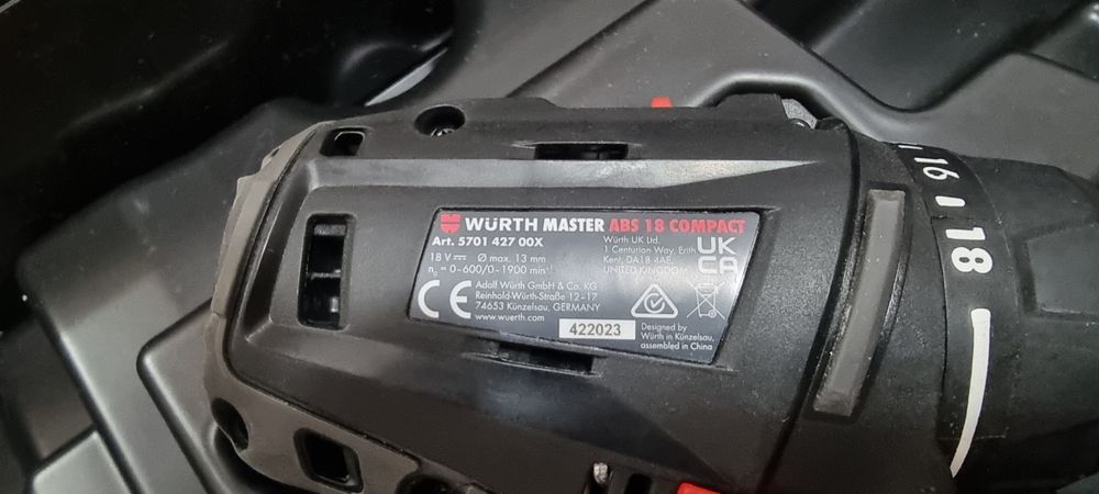 Vand autofiletanta Wurth  ABS 18 compact