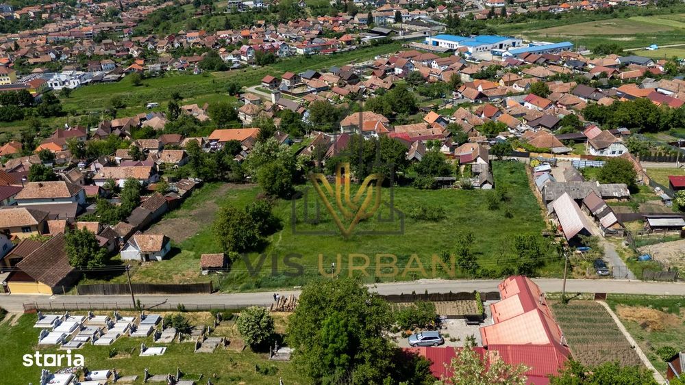 Teren intravilan 3.798 mp în Agnita, cu posibilitate de parcelare