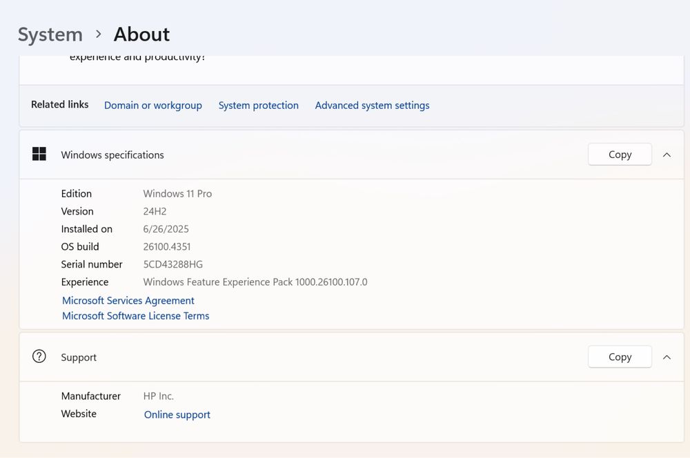 HP EliteBook 640 14 inch G11 - 32GB RAM / 2TB NVMe SSD / Touch screen