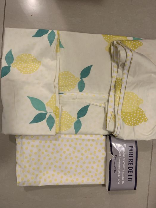 Vand lenjerie pat pilota 200x240cm si 2 perne,  bumbac 100%