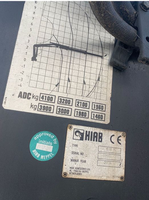 Macara Hiab 166k 2004