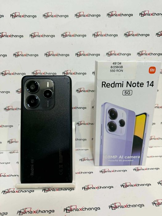 Redmi Note 14 5G Black 256/8GB   49134
