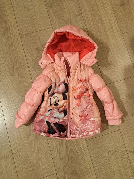 Geaca de iarna cu Minnie 3 ani