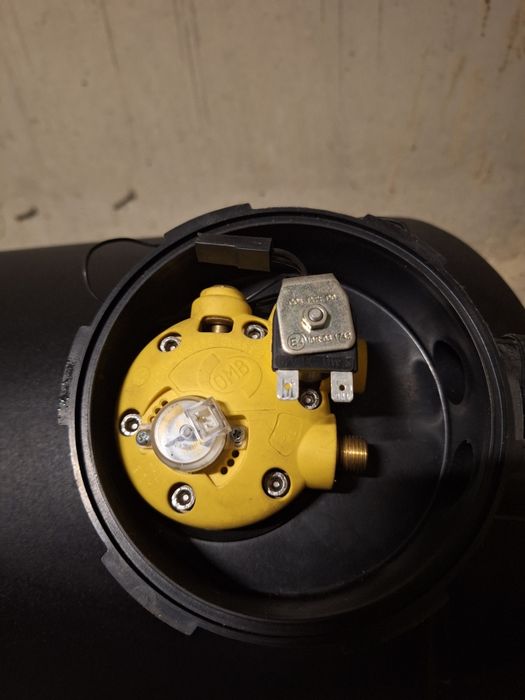 Нова бутилка цилиндрична газова автомобилна 360мм 80L със сонда OMB