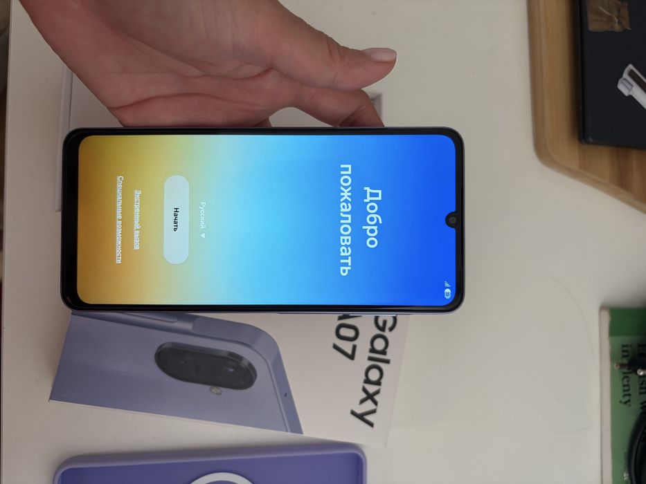Samsung самсунг А07 новый
