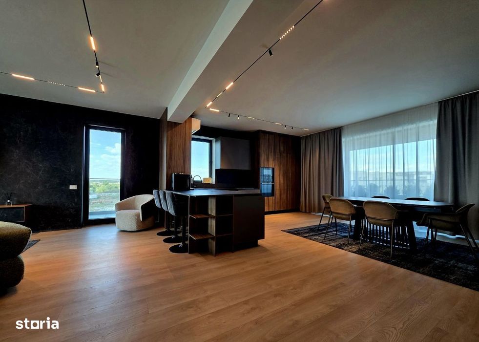 Penthouse high-end 4 camere | Piscină | Parcare subterană | Pipera
