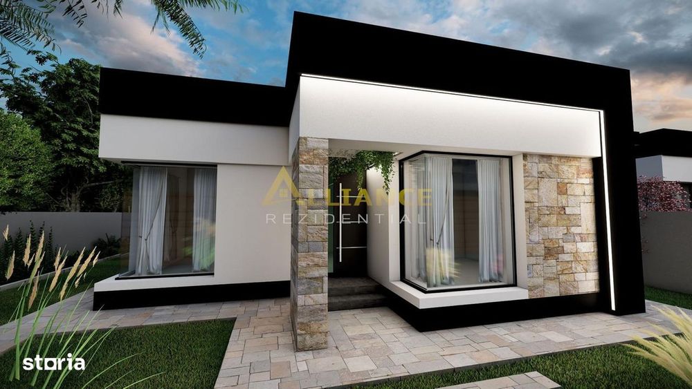 Casa individuala ~ 4 camere 2 bai ~ teren 371 mp
