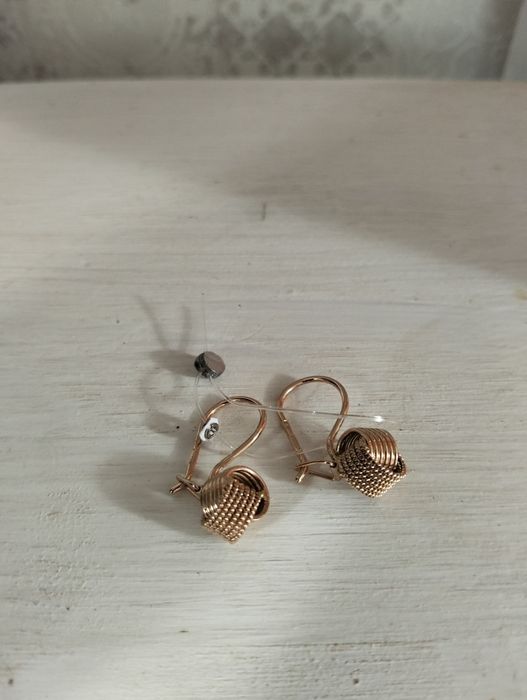 Советская классика! 583*СССР. Серьги новые.