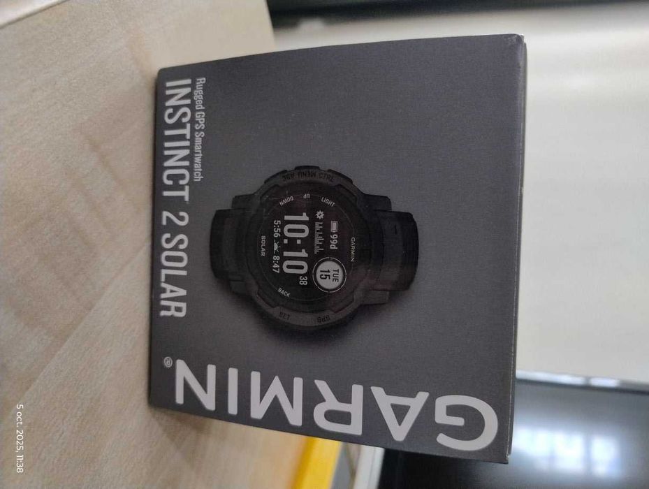 GARMIN INSTINCT 2 SOLAR 45mm - Ceasul care nu se oprește. În garantie.