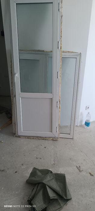 Болконная дверь с окном. Б.У.