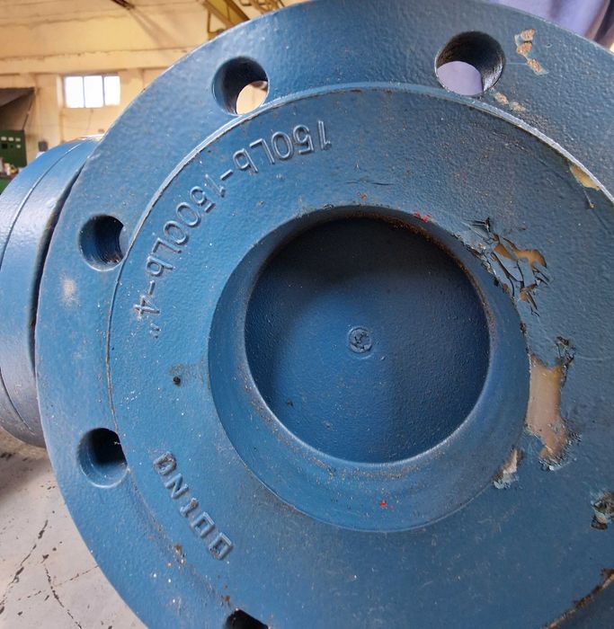 Спирателен Кран с хидравличен цилиндър (шибър) /  Siebeck - Rexroth