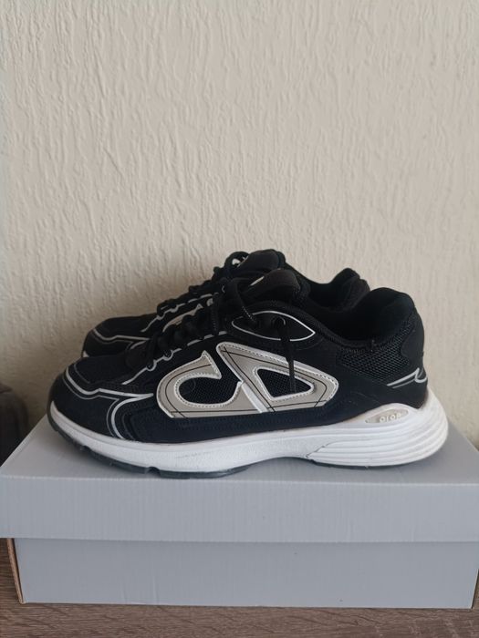 Dior B30 - Negru/Alb - Mărimea 42