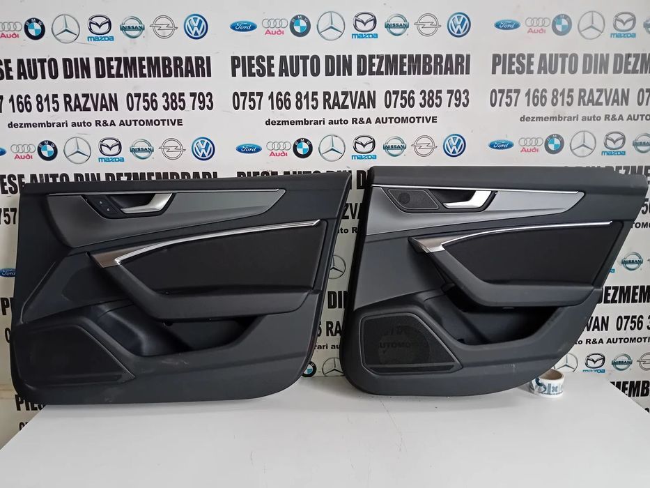Fata Tapiterie Usa Dreapta Fata Spate Audi A6 4K C8 Cu Lumini Ambientale LED