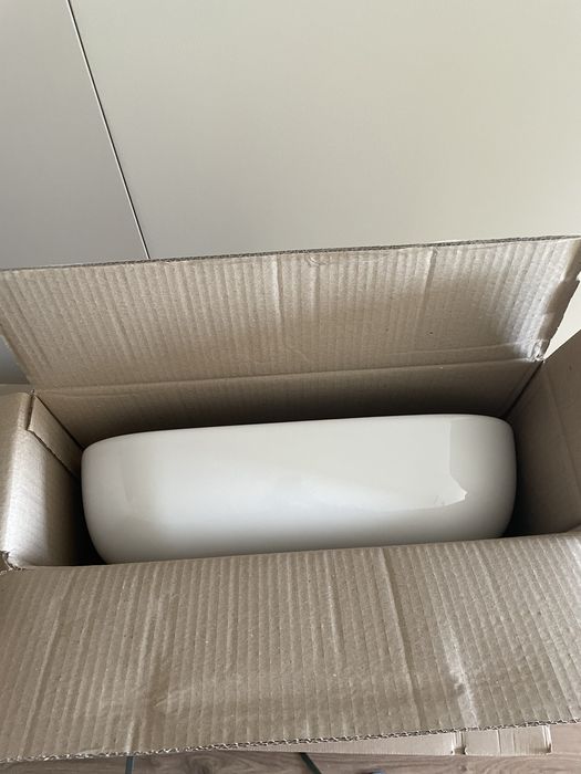 Долен шкаф за баня с мивка 80 см