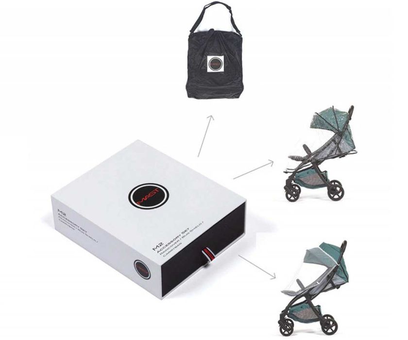 Лятна количка Mast M2 + аксесоари