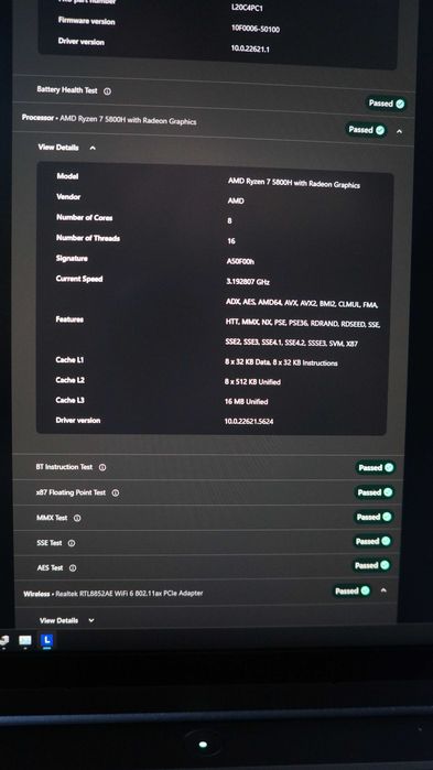 LENOVO LEGION 5PRO 16ACH8H gaming laptop