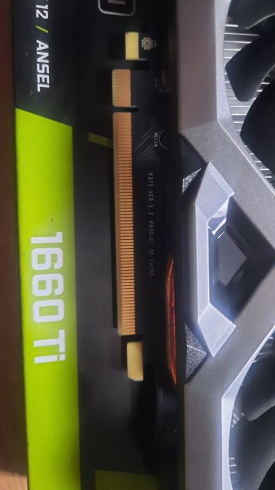 MSI GTX 1660ti  6gb gddr6 192 bit Ventus XS OC