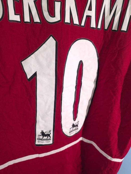 Arsenal Dennis Bergkamp  1996 Тениска/Мъжка L Памучна