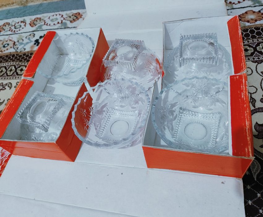 Стеклянные посуды