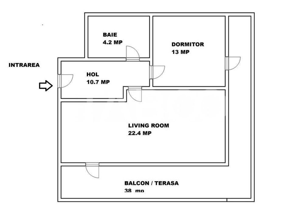 Apartament 2 camere 53 mpu etaj 1 terasa 38mp Selimbar Brana