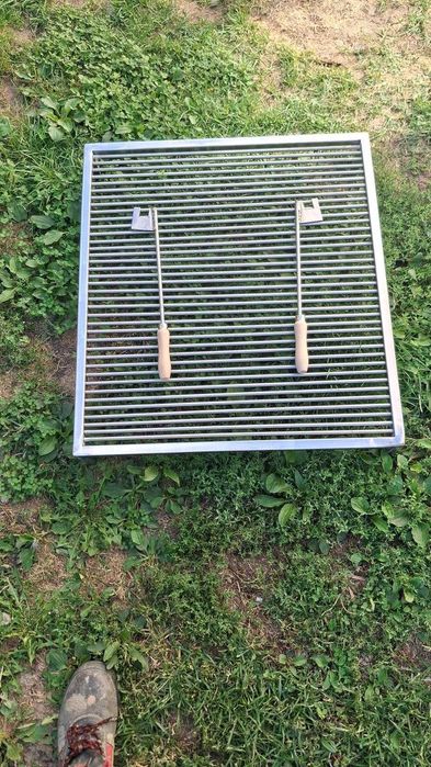 Gratar inox alimentar / gratar caramida