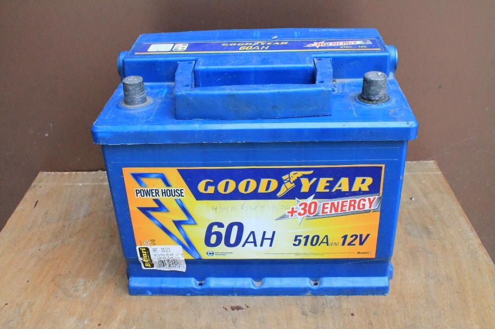 акумулатор гудиар 60ач,гаранция
