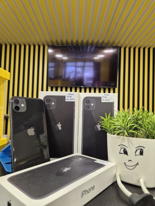 Iphone 11,64гб,128гб,Kaspi0-0-24