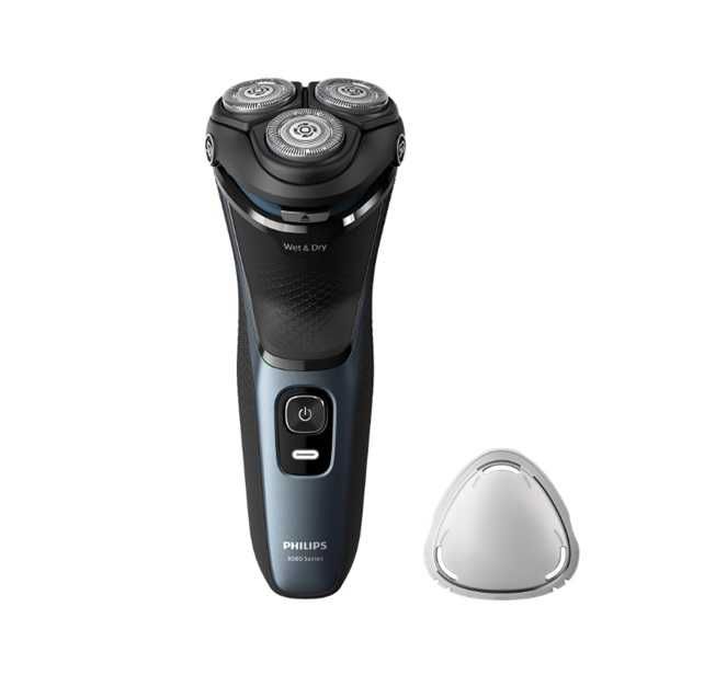 Самобръсначка Philips Series 3000 S3144/00, Мокро и сухо бръснене