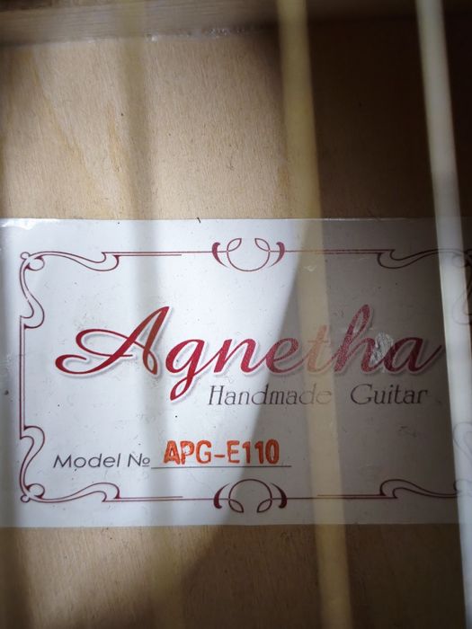 гитара акустика,agnetha,агнетха