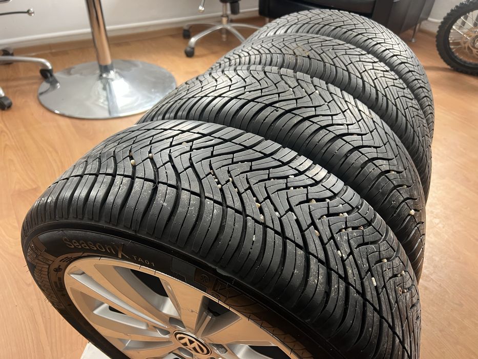 Set Jante Iarna M+S VW Golf 7 6 5 Touran Octavia 205 55 16 7.5mm 2024