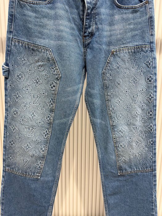 Blugi Louis Vuitton calitate Premium