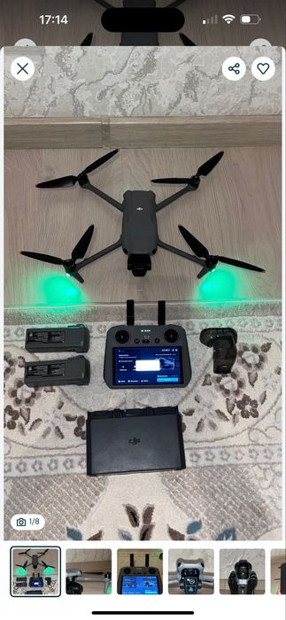 Продам квадрооптер (дрон) DJI AIR 3