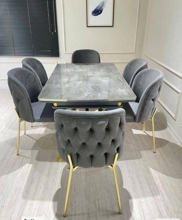 Столы со стульями 6 штук