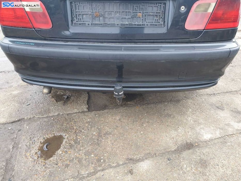 Bara Spoiler Spate BMW Seria 3 E46 1998 - 2006 Culoare 303/9 Cosmosschwarz Metall [0055]