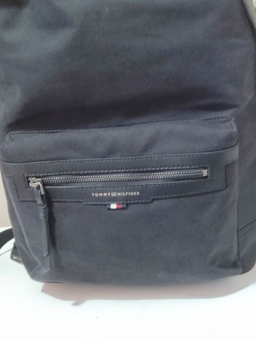 Tommy Hilfiger-НОВА Раница с естествена кожа