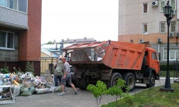 вывоз строительного мусора