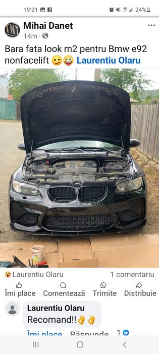 Bara fata bmw e92 e93 look m2  nonfacelift