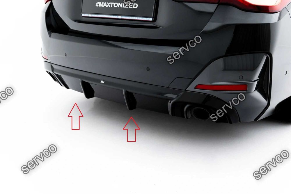 Difuzor bara spate Bmw Seria 4 G26 M-Pack Gran Coupe 2021- v14 Maxton