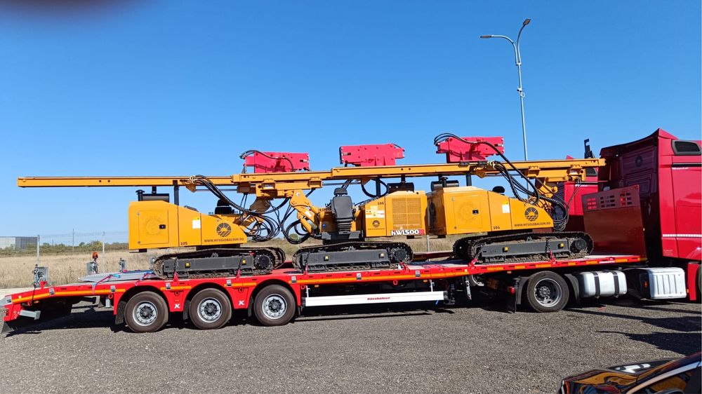 Inchiriez Flota proprie de utilaje Batipal / sonete cu operator