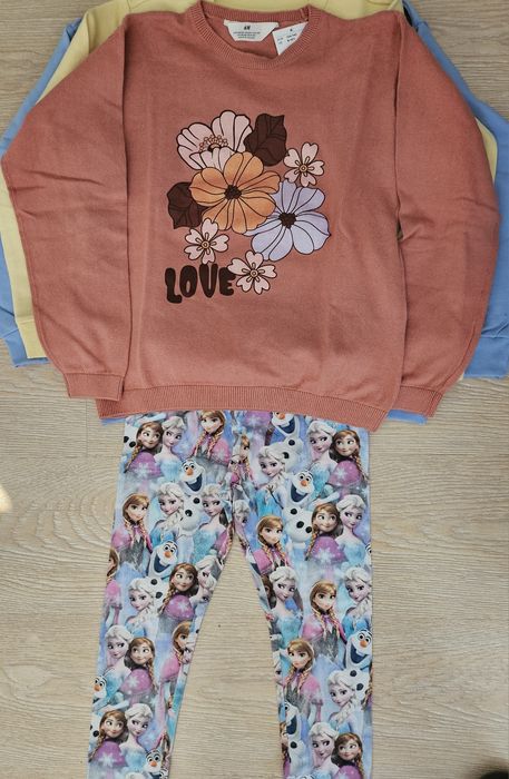 Лот Нови Блузи+Клин H&M 134-140