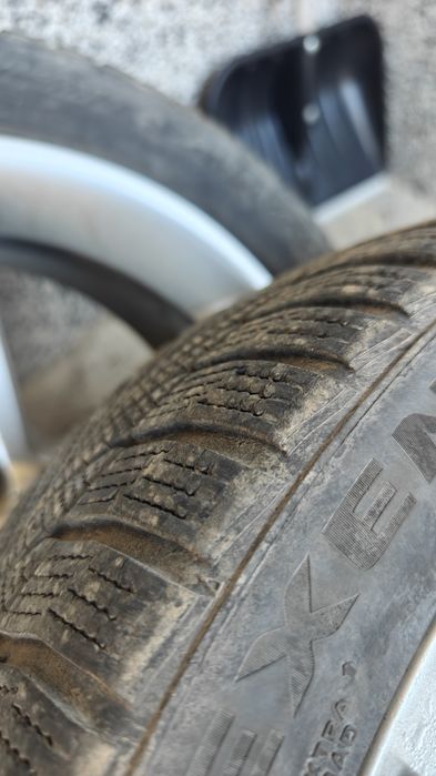5х100 джанти Ауди 17ки със зимни гуми
